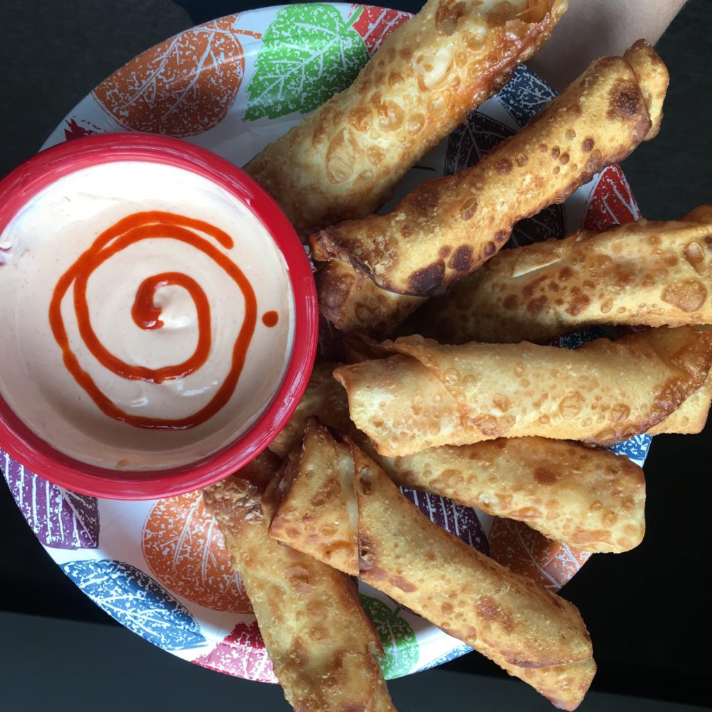 sweet potatoes, recipes, recipe, unique, low fat, egg roll, wrap, fried, baked, plain greek yogurt, veggie dip, mix, blend, spice, like mayo, mayonnaise, dipping sauce, sriracha, honey, freeze for later