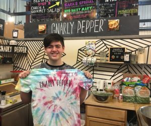 tie dye, cedar rapids, iowa, newbo city market, gnarly pepper, local, t-shirts, unique