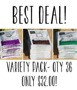 Variety Pack – QTY 36