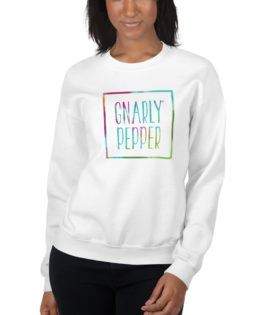 Gnarly Pepper TieDye Unisex Sweatshirt