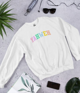 Yahweh – Holy is his name! | Easter Colors | Unisex Sweatshirt